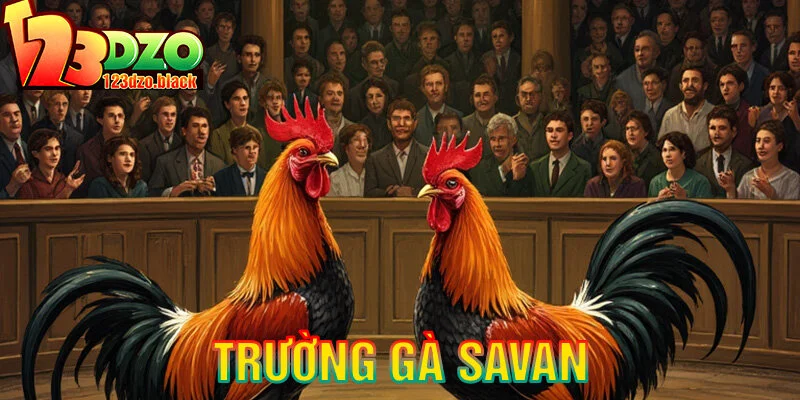 123dzo - Điều kiện thi đấu có tại trường gà Savan