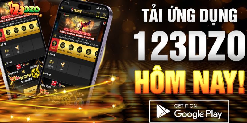 Cách tải app 123DZO về máy Android siêu đơn giản