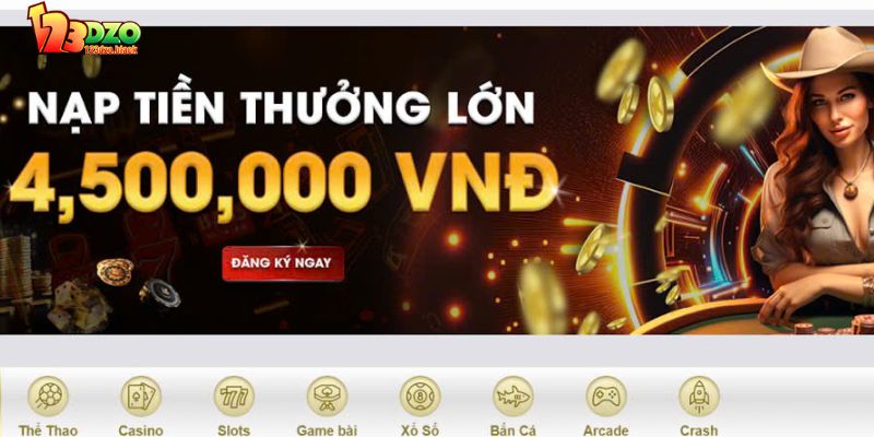 Khuyến mãi cực hot dành cho người đăng nhập thành công 123DZO